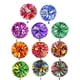 thumbnail image 4 of Advancent 4 unids/set destacan con pompones de porristas de mano, pompones de porrista no tóxicos y duraderos Animadoras Oro mixto morado, 4 of 6
