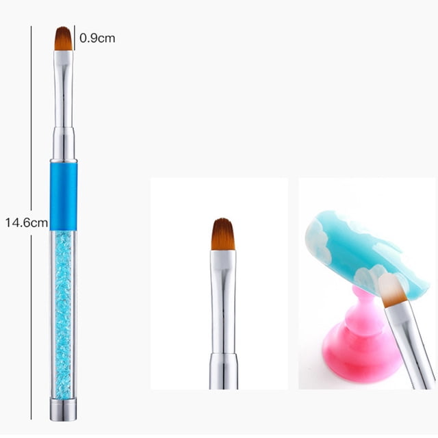 Pincel para uñas, pincel para pintura UV, pincel para uñas, bolígrafo para uñas, rendimiento confiable