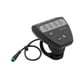 thumbnail image 1 of LED Display Control Panel for Ebike with 36V to 48V Voltage and 5-Pin Waterproof Connector, 1 of 5