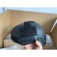 thumbnail image 3 of Casco táctico balístico ACH de corte alto, protector antibalas de PE, almohadilla de suspensión rápida, NIJ IIIA, 3 of 4