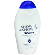 Shower To Shower Body Powder Sport 8 Oz, Talc Free pack Of 3