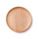 thumbnail image 2 of Vajilla Plato de postre redondo de madera macina Bandeja de aperitivos Plato para servir frutas secas, 2 of 11