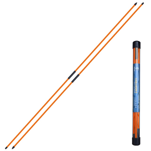 Eigraketly Varilla de alineación de golf de fibra de vidrio, portátil, tres partes, ajuste de gestos, barra indicadora de dirección, herramientas para Golf No.02 Eigraketly OD002783-02