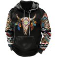 thumbnail image 1 of Pull 3d Nouveau Pull pour Hommes Mode Mode Urbaine Chandail à Capuchon US, 1 of 2