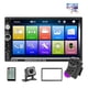 thumbnail image 1 of Ekat Doble Din Receptor Estéreo Para Automóvil Bluetooth Pantalla Táctil De 7 Pulgadas Unidad Principal De Radio Para Automóvil Reproductor Digital De Video Mp5 Soporte Mirror Link Tf Fm Aux Usb + Cám, 1 of 1