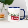 thumbnail image 4 of CafePress - Believe In Santa Mug - 11 oz Ceramic Mug - Novelty Coffee Tea Cup, 4 of 6