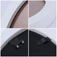 thumbnail image 2 of Raindrops Circular Frames White Wooden Round 1Pc, 2 of 7