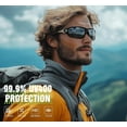 thumbnail image 6 of 3 Pack Polarized Sports Sunglasses for Men, Mens Sunglasses Wrap Around UV400 Protection for Cycling Fishing Driving, 6 of 8