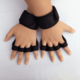 thumbnail image 3 of L Training Sport Gloves for Men Women Workout Fitness Body Building Weightlifting Gym Hand Wrist Red A, 3 of 7