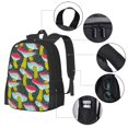 thumbnail image 2 of Disketp Green Mushroom Mochila Minimalista de Gran Capacidad, Mochila de Viaje para Escuela, Trabajo o Uso Diario, 2 of 6