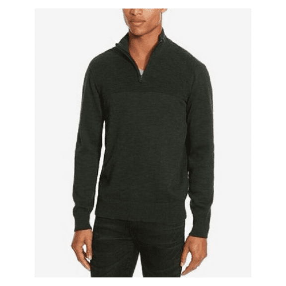 Kenneth Cole Reaction Men's Marled Sweater, Juniper, Size S