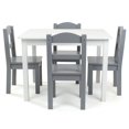 thumbnail image 4 of Humble Crew Kids Table and Chair Set (4 Chairs Included), 4 of 6
