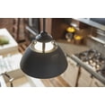 thumbnail image 7 of Progress Lighting P500013 Carbon 1 Light 11" Wide Pendant - Grey, 7 of 7