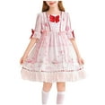 thumbnail image 1 of Girls Party Dress, Princess Chiffon Lace Design, Stretch Comfort for Daily Wear and Special Occasions, 1 of 9