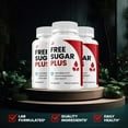 thumbnail image 2 of Free Sugar Plus Capsules – Free SugarPlus Natural Blend Glycogen Support, 5 Pack, 300 Capsules, 2 of 7