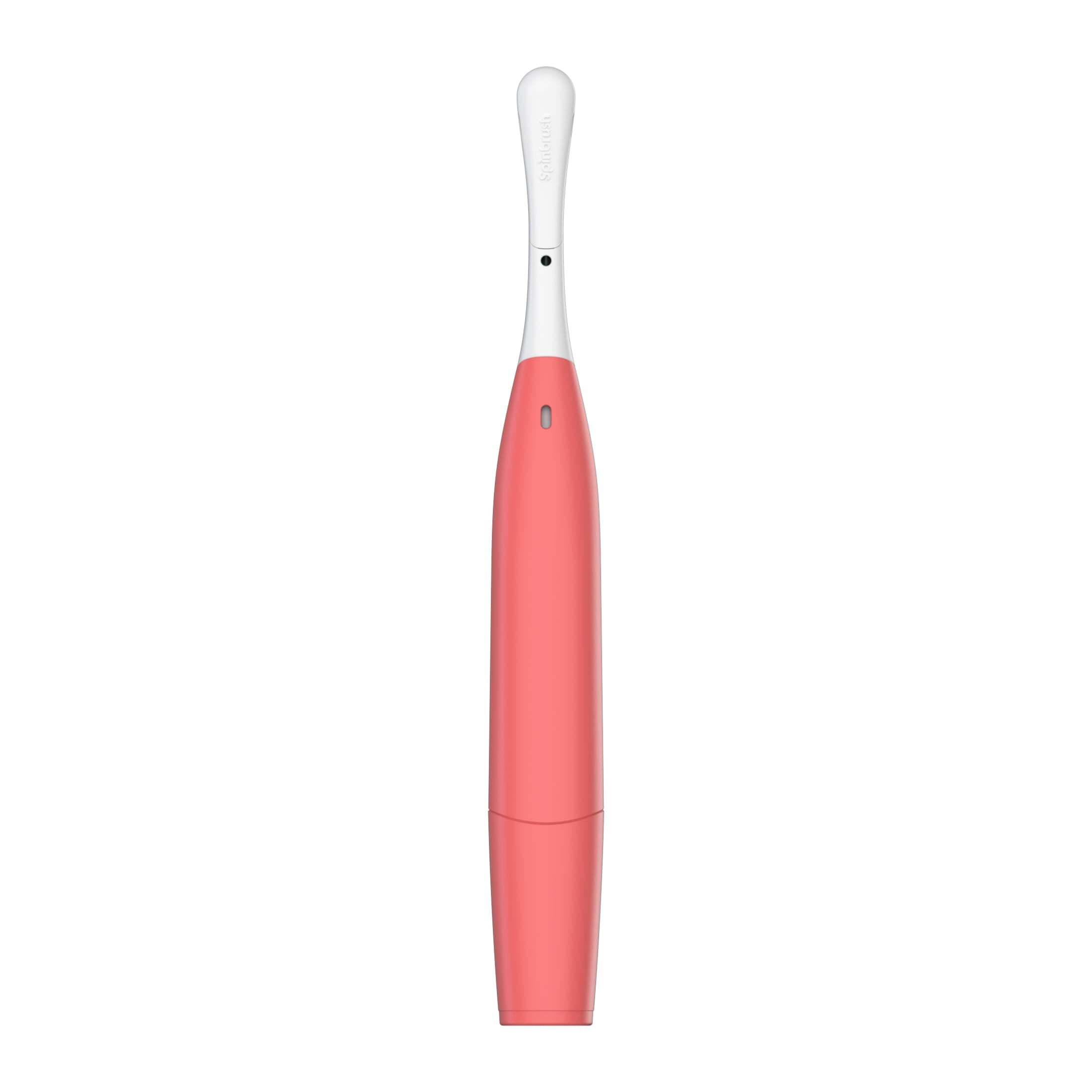 SPINBRUSH PRO WHITEN BATTERY POWERED ELECTRIC TOOTHBRUSH FOR ADULTS, MEDIUM BRISTLES, CORAL