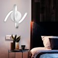 thumbnail image 4 of Espiral moderna 85-240V LED Luz montada en la pared Lámpara de arte decorativa duradera Iluminación de pasillo de noche Dormitorio Sala de estar Escaleras Hugtrwg Para estrenar, 4 of 9