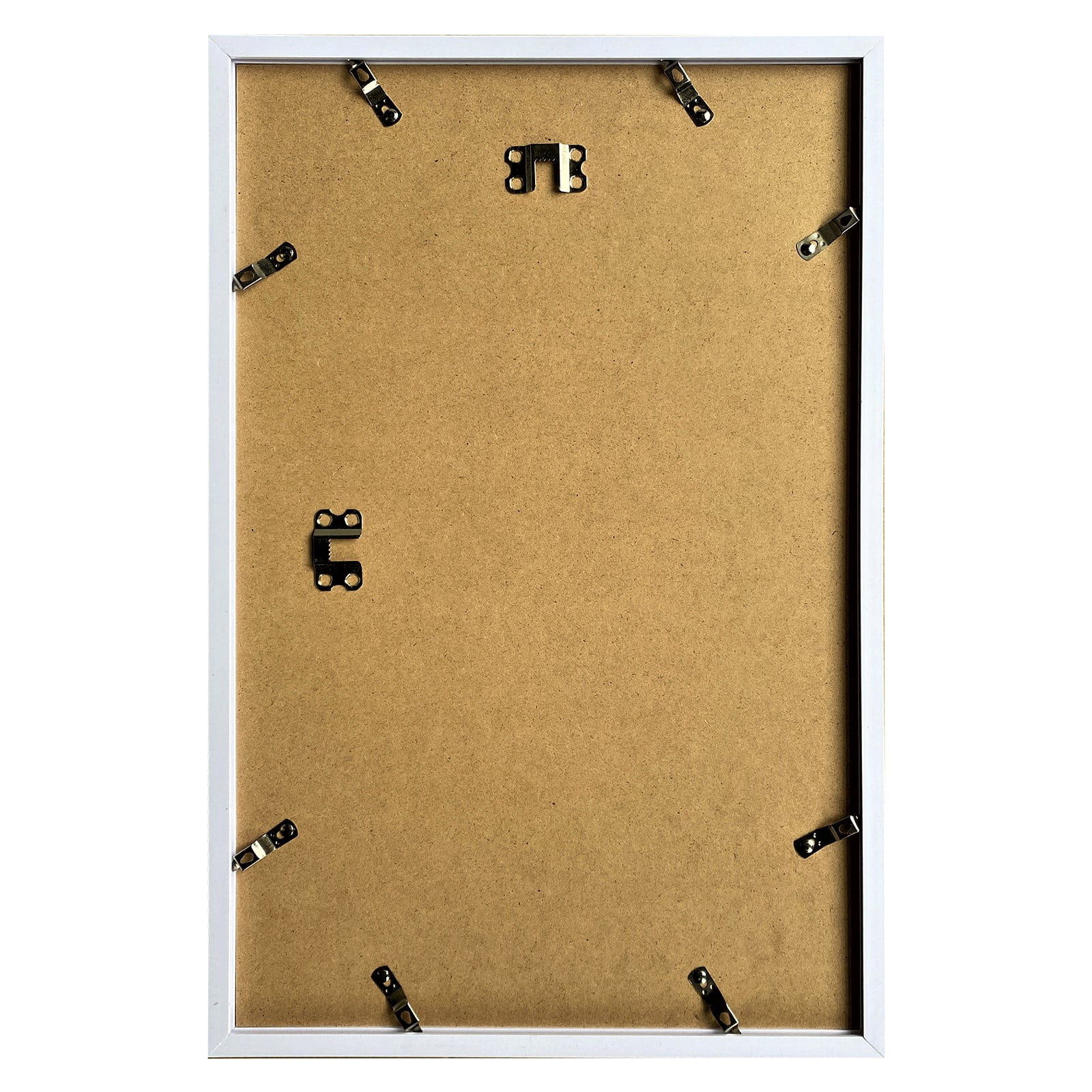Picture Frame PVC White Frame 14.2W*3.1D*20.3H/7.9LB Wall Mount Display, Pack of 5