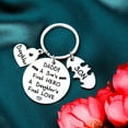 thumbnail image 6 of Dad Keychain Gifts from Son Daughter to Daddy Fathers Day Christmas Birthday, 6 of 6