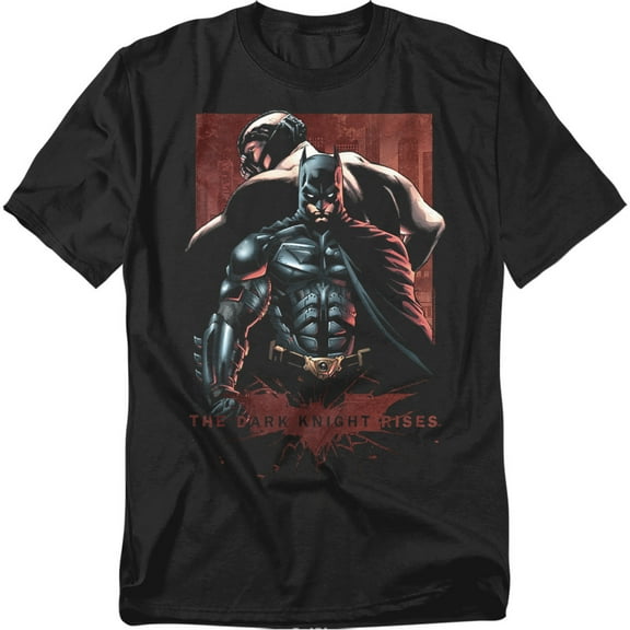 Dark Knight Rises T-Shirt Batman & Bane Unisex Graphic Tee For Men & Women