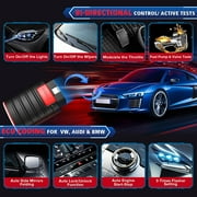 KINGBOLEN Ediag OBD2 Scanner Bluetooth for iPhone & Android, All Systems Bidirectional Diagnostic Tool , 15+ Reset Functions, All Software 1 Year Free