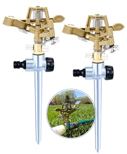 APT Metal Pulsating Sprinklers for Yard, Up to 6200 ft² (1 Pk)