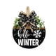 thumbnail image 1 of EZLIFE Letrero de casa con decoración navideña, decoración de muñeco de nieve, adornos de madera φ, φч ъκ, 1 of 7