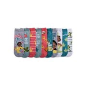 License Disney Princess Women's Tianas Palace Low Cut Socks, 10-Pack