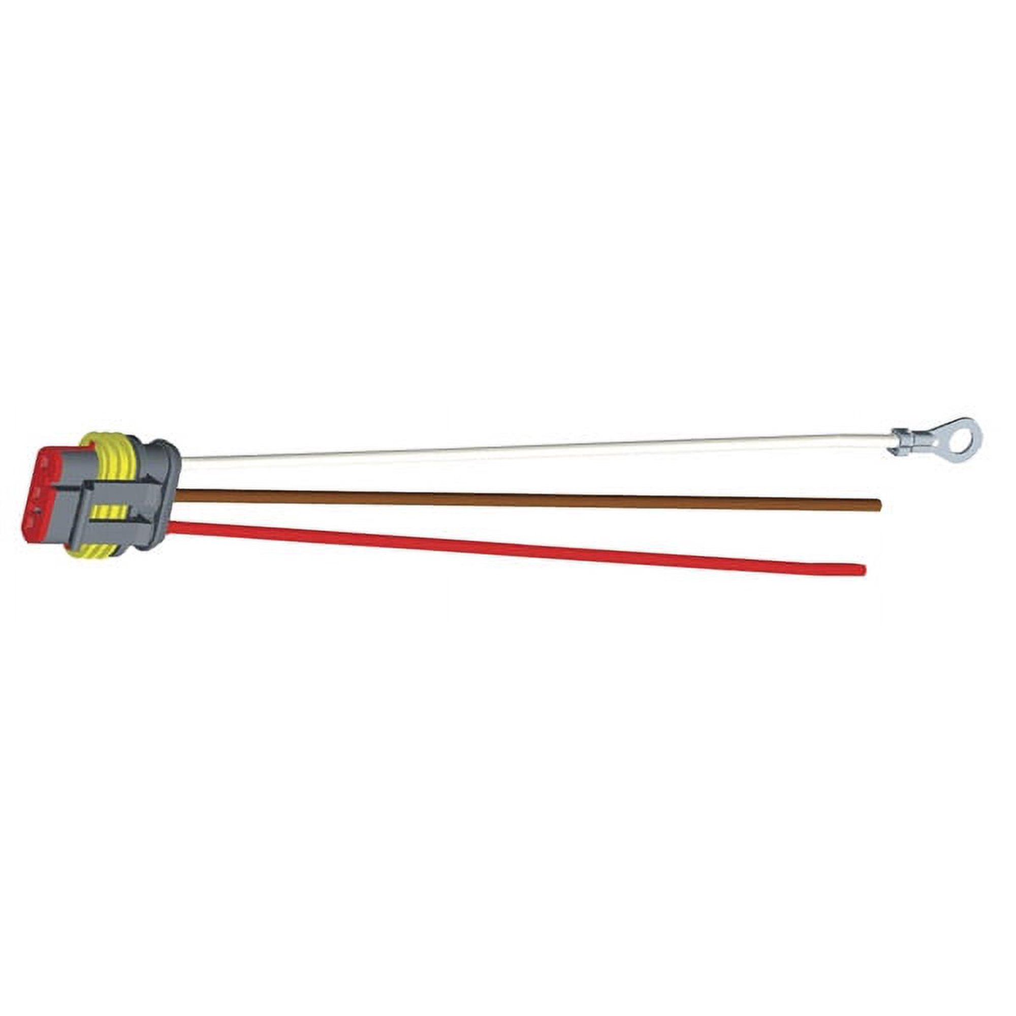 Grote 66861 - Pigtail 11 Long 3-Wire Plug In Pigtail