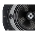 thumbnail image 3 of Monoprice 2-Way Carbon Fiber In-Ceiling Speakers - 6.5 Inch With 15" Angled Drivers (Pair) - Alpha Series, 3 of 6
