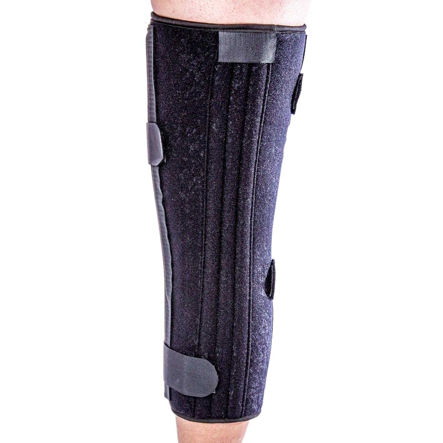 Ezy Wrap Tri-Panel Knee Immobilizer – Adjustable Knee Brace for Secure Stabilization, Custom Fit & All-Day Comfort