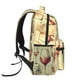 thumbnail image 3 of Easygdp Wine Mochila Ergonómica Versátil para Laptop - Múltiples Bolsillos, Correas Ajustables, Unisex para Escuela, Viajes y Actividades al Aire Libre-One Size, 3 of 5