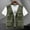 Army Green, variant on Yaoyar Men's Fishing Vest Utility Travel Vest with Pockets Outdoor Work Photo Cargo Fly Summer Vest Loose Vest Mountaineering Tooling Outdoor Vest Jackets Army Green 4XL