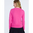 thumbnail image 2 of Free Assembly Women's and Women's Plus Cozy Yarn Crewneck Sweater with Long Sleeves, Lightweight, Sizes XS-4X, 2 of 5