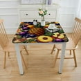 thumbnail image 3 of BANET Fruit Decor Tablecloth Square Tablecloth Table Cloth Waterproof Oil-Proof Dining Room Kitchen Rectangular Table Cover （Rectangle/Square） White, 3 of 7