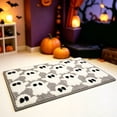 thumbnail image 2 of Ghost Halloween Doormat Non Slip Cute Spooky Outdoor Entrance Mat, Soft Plush Front Porch Indoor Floor Rug, Welcome Entryway Decor Gift, 2 of 6