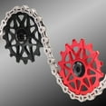 thumbnail image 6 of High Performances Bicycles Chainring Guide Wheel with Positive Negatives Teeth Enhances Stability for Cycling, 6 of 9