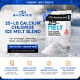 thumbnail image 2 of Snow Joe Melt 2 Go Crystal Snow and Ice Melt for Sidewalk, 25 Lb Bag, White, 2 of 8