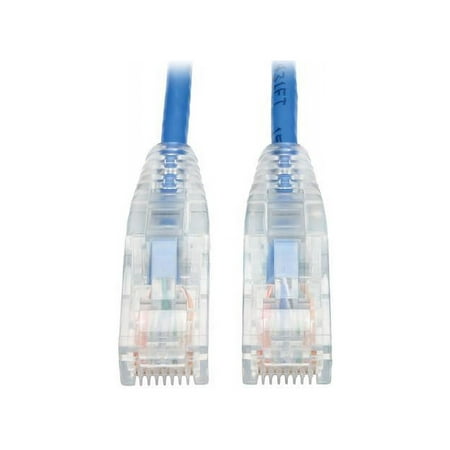 UPC: 0037332193087 | TRIPP LITE N201-S06-BL 6 ft. Cat 6 Blue Cat6 Gigabit Snagless Molded Slim UTP Patch Cable RJ45 M/M BL 6