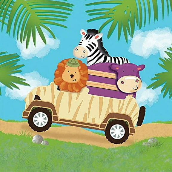 Safari Adventure 3-Ply Lunch Napkin