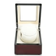thumbnail image 2 of Automatic Watch Winder Box Display Storage Box for Wristwatch Mechanical Watch 100‑240V, 2 of 14