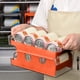 thumbnail image 1 of pstuiky Caja organizadora de refrigerador de doble capa con ruedas automáticas, transparente, para latas de refresco y cerveza., 1 of 5