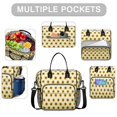 thumbnail image 2 of OBREWU White Sunflower Womens Lunch Box for Work,Insulated Large White Sunflower Lunch Bag for Women,Loncheras Para Mujer,Leakproof Adult Lunch Bag for Work,Beach,Travel,Picnic,Camping, 2 of 7
