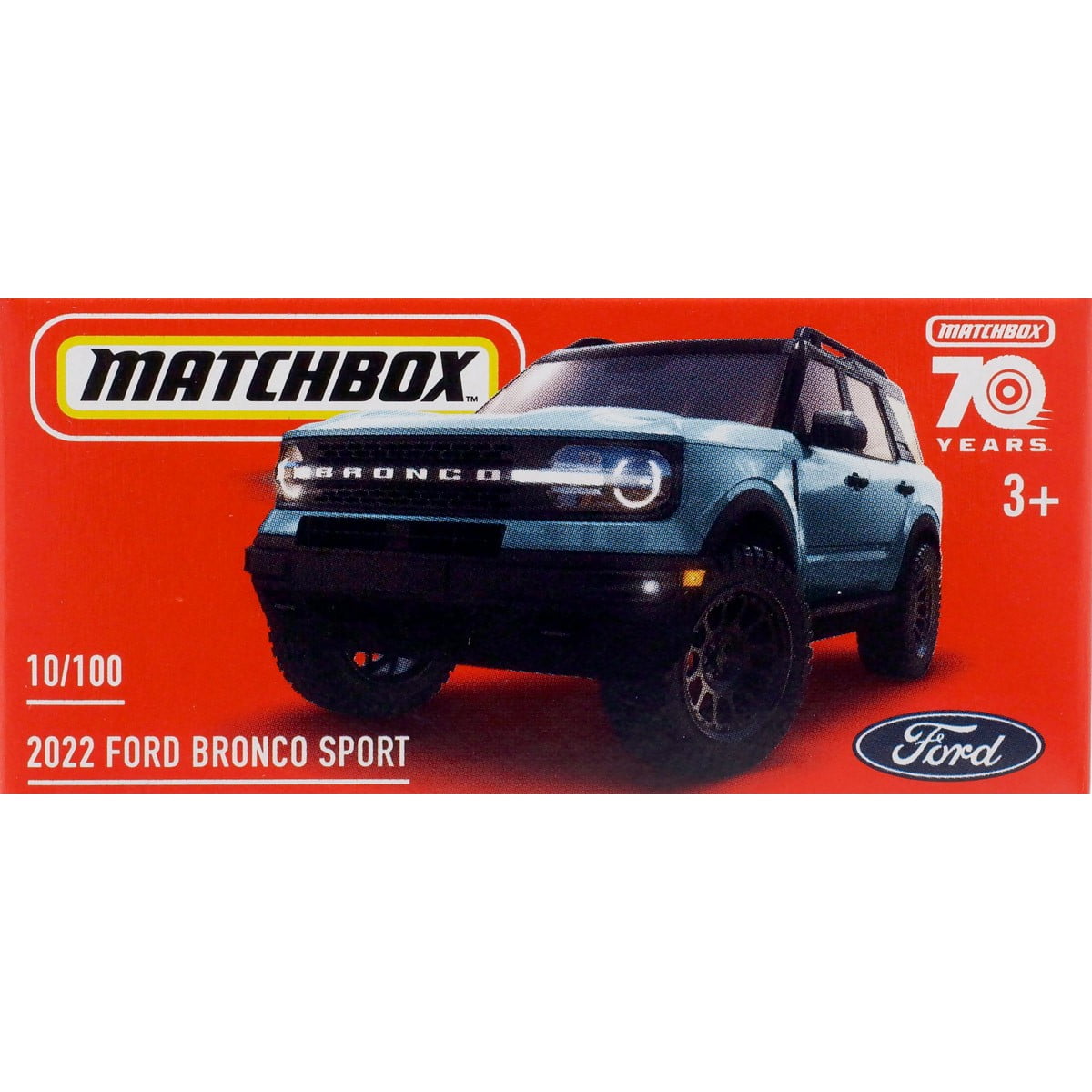 44台　2022 FORD BRONCO SPORT　マッチボックス　ブロンコ 2024 Matchbox Power Grabs #44 2022 Ford Bronco Sport