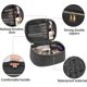 thumbnail image 4 of Makeup Bag 3 Pcs Waterproof Cosmetic Bag Set Portable Travel Cosmetic Bag Multifunction Organizer, 4 of 5