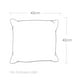 thumbnail image 2 of Paquete de 4 Fundas para cojín Decorativas 43x42cm ilios innova  Alce rosa, 2 of 2