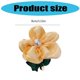 thumbnail image 3 of Stylish Women's Flower Hair Elastic Flower Scrunchies Large Floral Pearls Hair Rope Adds A Touch Of Fashion To Your Look Yellow, 3 of 4