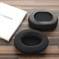 thumbnail image 4 of Geekria Comfort Extra Thick Mesh Fabric Replacement Ear Pads Compatible with HyperX Cloud III, Cloud II,  Alpha, Cloud Flight, Stinger Headphones, Ear Cushions (Black), 4 of 6