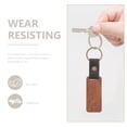 thumbnail image 4 of IFANLANDOR 8Pcs Hand Carved Wood Keyring Diy Lettering Multi Color Blank Design for Anniversary, 4 of 5