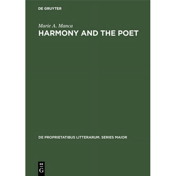 de Proprietatibus Litterarum. Series Mai Harmony and the poet, Book 4, (Hardcover)